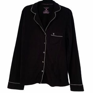 Victoria Secret Pj Black Top
